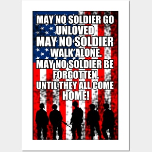 American Solider Posters and Art